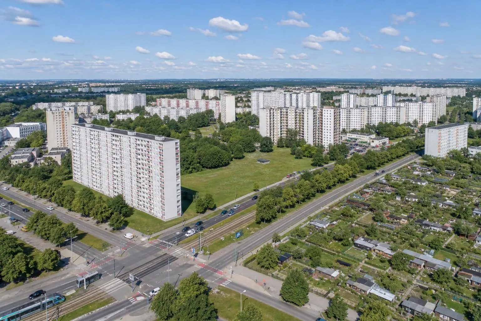 Luftbild von Berlin-Marzahn-Hellersdorf — Umzugsunternehmen Falken Umzüge
