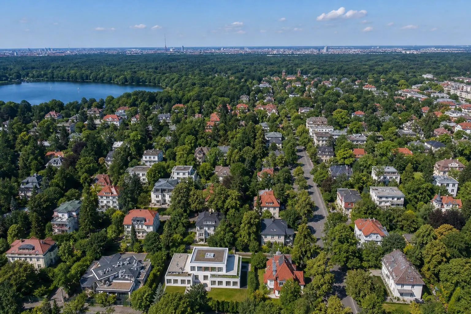 Luftbild von Berlin-Steglitz-Zehlendorf — Umzugsunternehmen Falken Umzüge